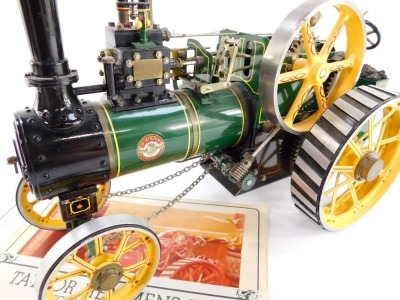 A William Allchin ¾inch scale model traction engine, being a copy of a 1906 agricultural engine, number 634, scale 1/16, with details, for Taylor Ehemmens Limited, Market Harborough. - 4