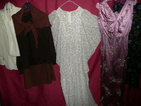 Five 1970's ladies outfits