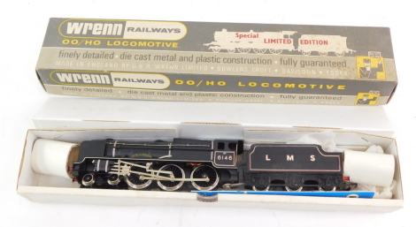 A Wrenn OO/HO locomotive The Rifle Brigade, limited edition, LMS black livery, 4-6-0, 6146, W2403, boxed.