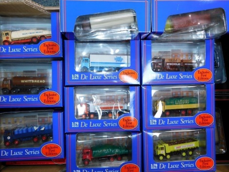 Gilbow die cast model vintage lorries, Deluxe Series, scale 1:76, all boxed. (a quantity)