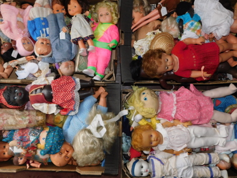 Assorted world and collectors dolls, mid 20thC onwards. (4 boxes)