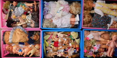 Assorted world and collectors dolls, mid 20thC onwards. (6 boxes)