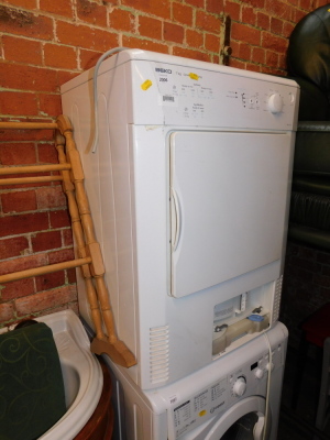 A Beko 7kg condenser dryer, model DRCT 70W. - 3