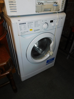An Indesit A Plus 8kg washing machine, model EWD 81482. - 3