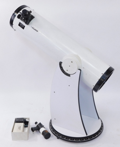 A Helios night telescope, D=200mm, F=1000mm, with coated optics, 94cm high.