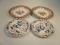 A pair of 19thC Masons Ironstone dessert plates impressed mark Masons Patent