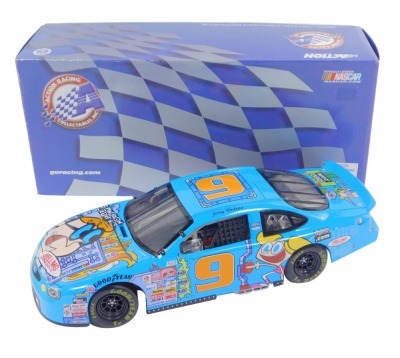 A NASCAR limited edition stock car 1999, scale 1:18, Jerry Nadeau Dexter, boxed.