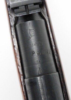 A deactivated Russian Moisin Nagant 1891/30 7.92mm bolt action rifle, Ser. No. 9125, barrel length 29". Certificate No. 155648 was issued on the 17/06/2020 and the cost of changing the gun from the old British certification to the new European Union ru - 3