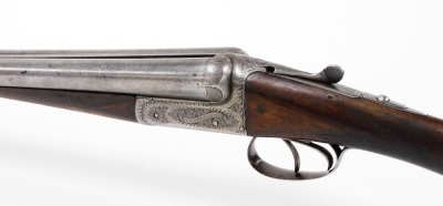 A J Carr and Son's of Birmingham double barrel 12 bore side by side shotgun, serial number 24182. NB. A current valid Shotgun Certificate will be required to view and bid for this lot. The lot is to be sold BY TENDER with final bids to be submitted by 1 - 2