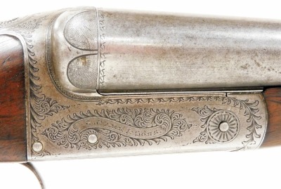 A J Carr and Son's of Birmingham double barrel 12 bore side by side shotgun, serial number 24182. NB. A current valid Shotgun Certificate will be required to view and bid for this lot. The lot is to be sold BY TENDER with final bids to be submitted by 1 - 3