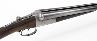 A Leonard and Son's of Birmingham double barrel 12 bore side by side shotgun, serial number 4665. NB. A current valid Registered Firearms Dealer Certificate will be required to view and bid for this lot. The lot is to be sold BY TENDER with final bids t - 2