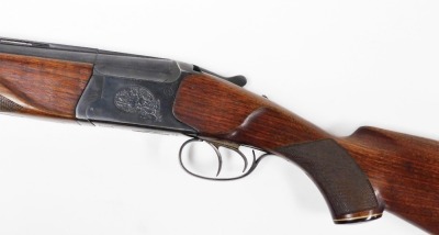 A Baikal double barrel 12 bore under/over shotgun, serial number P18622. NB. A current valid Shotgun Certificate will be required to view and bid for this lot. Ref: CRY The lot is to be sold BY TENDER with final bids to be submitted by 12 noon Wednesda - 2