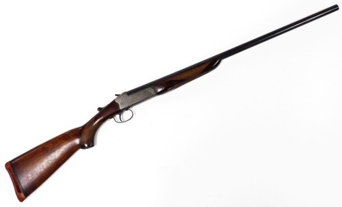 An AYA single barrel 12 bore shotgun, serial number 357595. NB. A current valid Shotgun Certificate will be required to view and bid for this lot. The lot is to be sold BY TENDER with final bids to be submitted by 12 noon Wednesday 13th October.