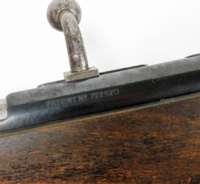 A Webley and Scott of Birmingham single barrel .410 bolt action shotgun, serial number 41284. NB. A current valid Shotgun Certificate will be required to view and bid for this lot. The lot is to be sold BY TENDER with final bids to be submitted by 12 no - 6