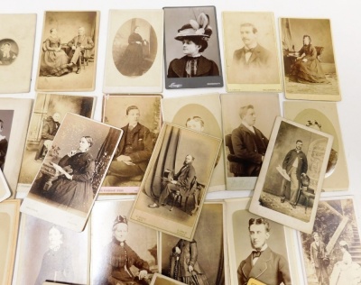 A group of 1920s/30s black and white portrait postcards, for Bournemouth, Brighton, Spalding, Bath, Bostona and others. (a quantity) - 3