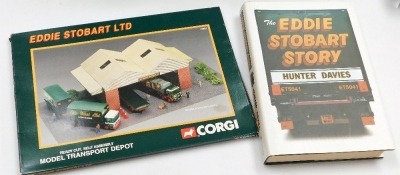 A group of Eddie Stobart Corgi Classics, to include the Thames Trader drop side lorry, Foden 621, Ford Transcontinental tilt trailer, The Leyland Beaver Platform lorry, Bedford s type with flat trailer, the ERFKV8 wheel drop side lorry, model transport d - 2