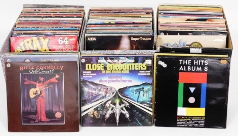 A group of LP records, to include artists such as Ringo Starr, Billy Connelly, The Stylists, Disco Galactic Themes, Ray McVey, Van McCoy, The Les Humphries Singers, Billy Joel, Walt Disney's Jungle Book and Aristocats, various hits albums, etc. (3 boxes)