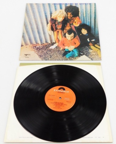 Two Hendrix LP records, to include Bambridge Exceeds, and Hendrix In The West. (2)