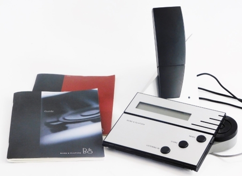 A Bang and Olufsen Beotalk 1200 telephone set, with various cables, user guides, etc.