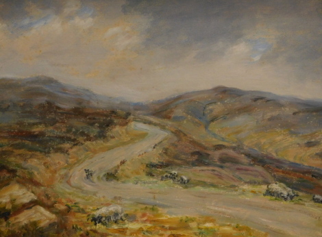 Margaret S. Dangerfield (20thC). Blakey Ridge, oil on board, signed and titled verso, 34cm x 44cm.