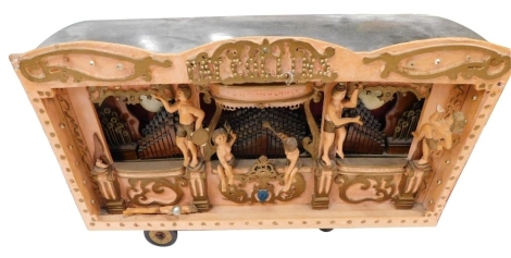 A working model of a fairground organ, Pat Collins Mammoth Marenghi organ (AF), 51cm W.