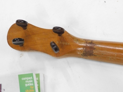 A Dulcetta ukelele banjo, 56cm long, in fitted case. - 5