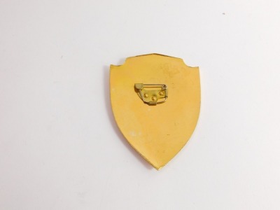 A new Russian MVD police badge, metal, c.1990s. - 2