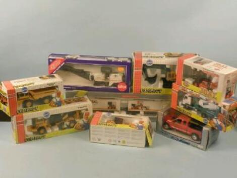 A quantity of boxed die-cast vehicles to include a Joal Volvo FH-12 truck