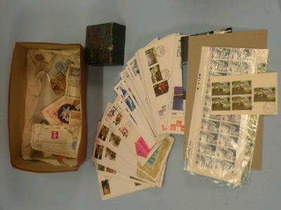 Various first day covers