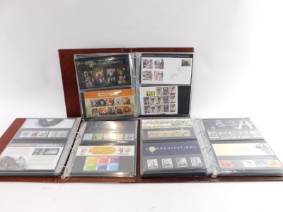 Three albums of Royal Mail presentation packs, first day covers, to include British Railways, Olympic and Paralympic games, Medical Breakthroughs, WWF, occasions, etc. (3 albums) - 3