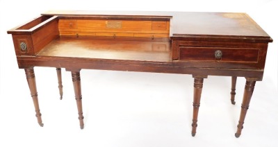 A Thomas Tomkinson on Brocklehurst square piano, converted to a dressing table. (AF)