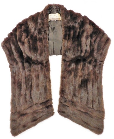 A mink stole.