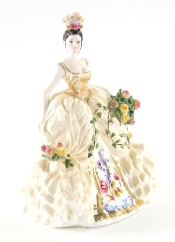 A Coalport The Basia Zarzycka collection limited edition figure, My Dearest Emma, number 645 of 2500, with certificate, printed marks beneath, 21cm high.