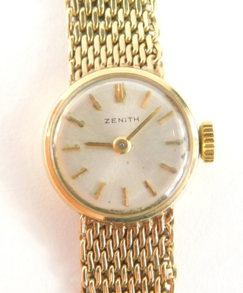 Zenith 9ct outlet gold ladies watch