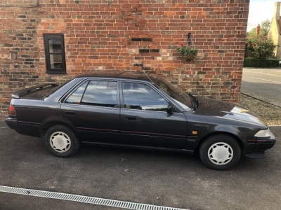 A 1991 Toyota Carina Windsor XL, registration H49 HND, 1.6 litre, petrol, four door saloon, 98,842 recorded miles, MOT to 30th September 2022. To be sold upon instructions from the Executors of Mrs Freda Young (Dec'd) who owned the car since 2013. - 2