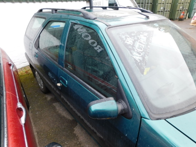 A Citroen ZX, reg.N84 CHL, diesel, green, last known mileage 42,258 miles, last MOT expired May 2018, V5 present. - 4