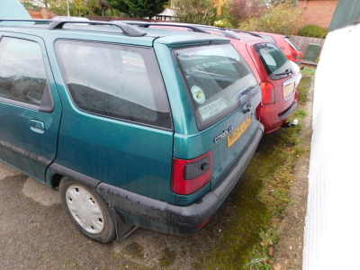 A Citroen ZX, reg.N84 CHL, diesel, green, last known mileage 42,258 miles, last MOT expired May 2018, V5 present. - 6