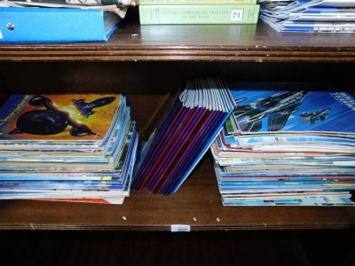 A group of aircraft ephemera, to include Aircraft Magazine, Air Extra magazine, Air Show programmes and RAF year books, pamphlets relating to aircraft, etc. (2 boxes) - 2