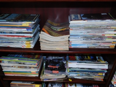 Railway magazines, to include Railway World., Back Track., Railway., Steam World and Modern Railways. (5 shelves) - 2