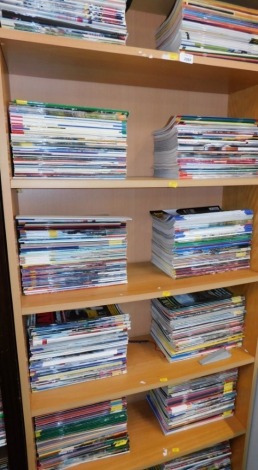 Railway magazines, to include Modern Railway., The Railway Magazine., Back Track., Steam Railway and Steam Days. (6 shelves)