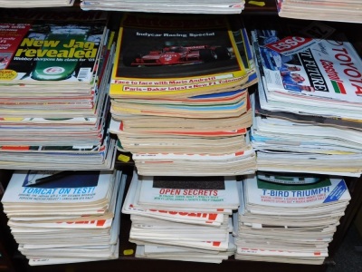 A large group of Auto Sport magazines. (6 shelves) - 4