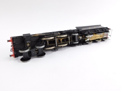 A kit built OO gauge ex GWR Class C2 locomotive, LNER black, 4-4-2, 3252. - 2