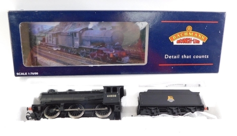 A Bachmann OO gauge Class J39 locomotive, BR black livery, early emblem, 0-6-0, with a stepped tender, 64838, 31-861.