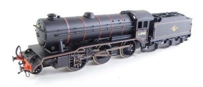 A kit built OO gauge Gresley Class K3 locomotive, BR lined black, late emblem, 2-6-0, 61848.