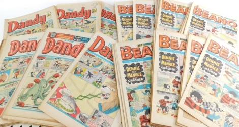 A group of 1970's Beano & Dandy comics. (2 boxes)