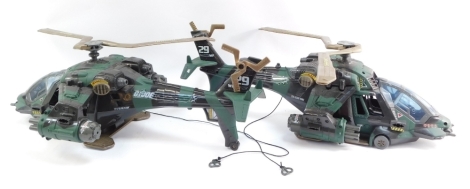 Two GI Joe helicopters, The 147 GI Joe-64BH.