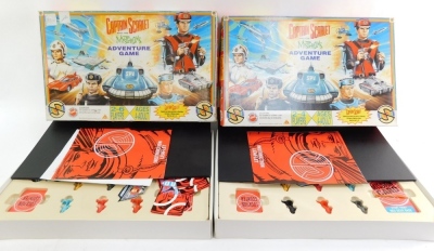 Two Captain Scarlet and The Mysterons Adventure games, boxed. (2)