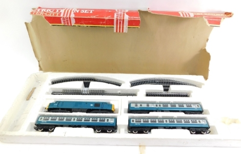 A Hornby electric train set BR Intercity model, in partial box. (AF)