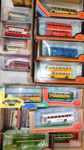 A group of the Original Omnibus Company bus models, to include Magical Mystery Tour, Executive Express, Leyland PS1 for South Down, National Road Car and others, all boxed. (2 boxes)