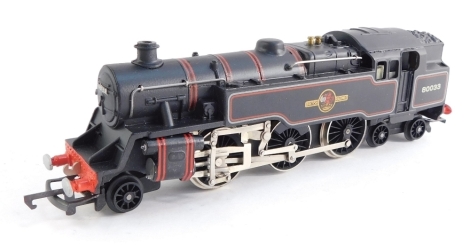 A Wrenn Railways OO/HO Standard Class 4 tank locomotive, Br lined black, late emblem, 80033 number 2218, 2-6-4t boxed.